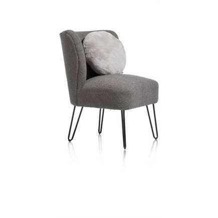 Coco Maison Maud fauteuil Antraciet